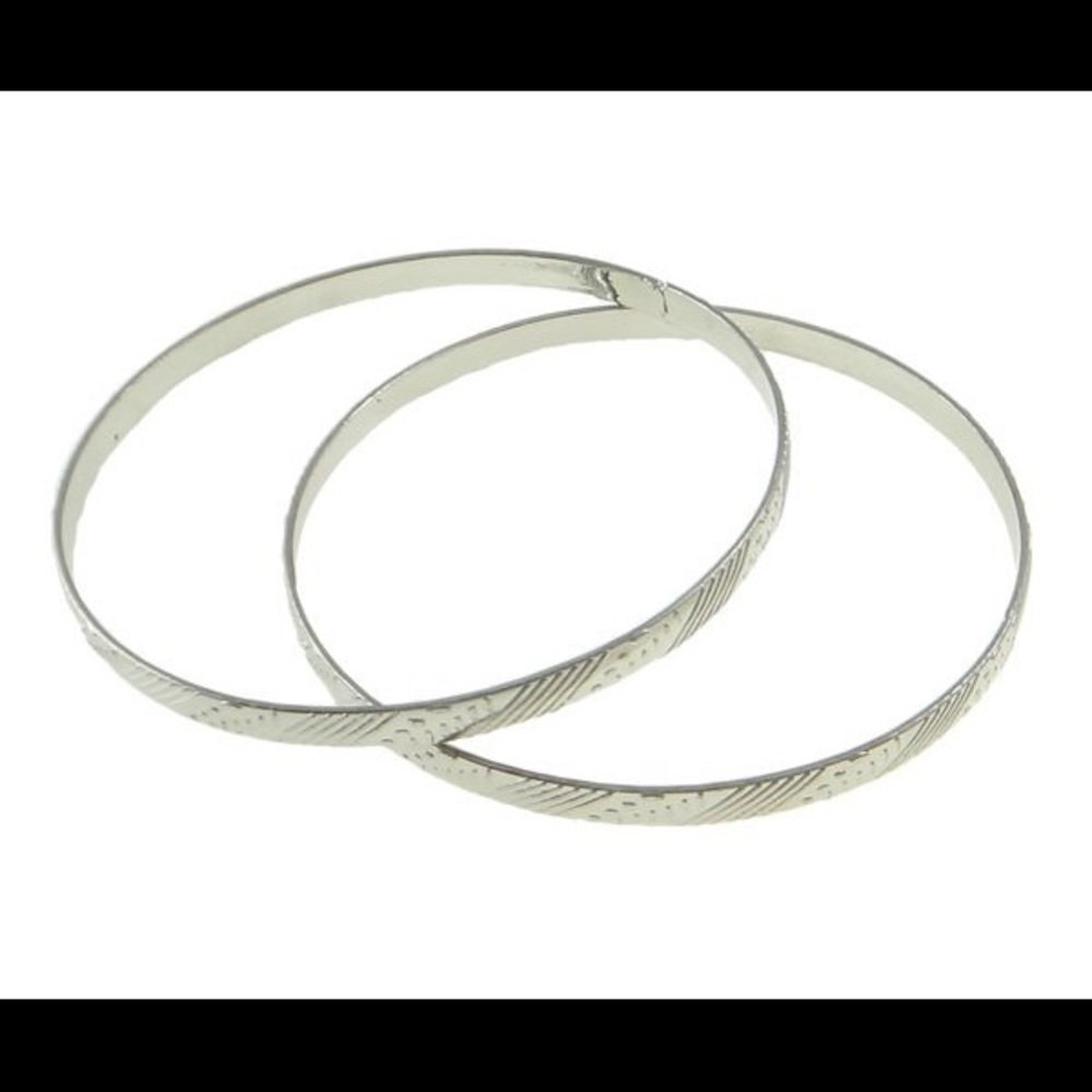 2 Ornate Stacking Bracelets